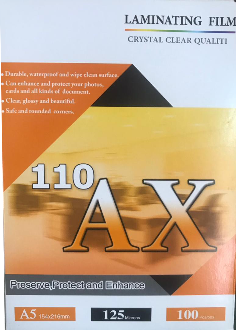 طلق پرس A5 براق ax110 (125 میکرون)